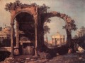 Capriccio Ruinas Y Edificios Clásicos Canaletto